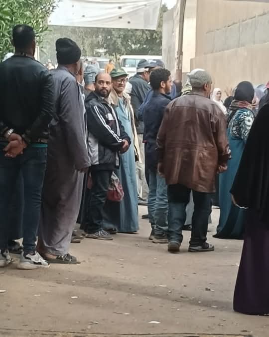 *إقبال كثيف في العياط لانتخاب نواب الجيزة ببرلمان 2025*