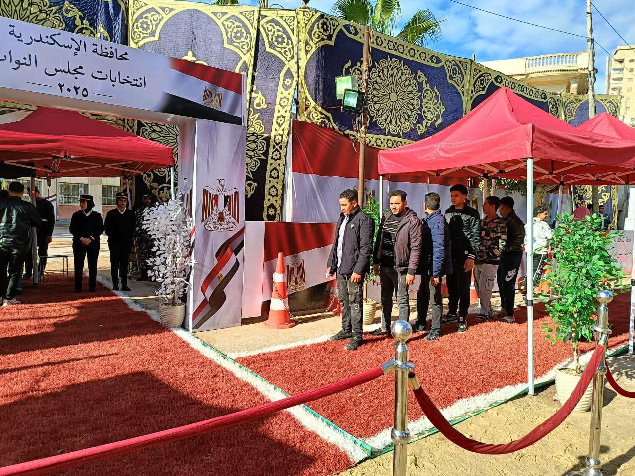انتظام عملية التصويت في اليوم الثاني لانتخابات الإعادة بدائرة المنتزة بالإسكندرية
